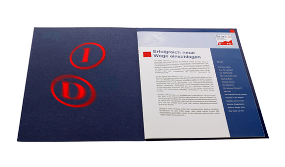 Berliner Sparkasse | Existenzgründer-Mappe, Broschüre
